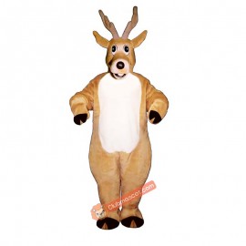 Jolly Reindeer Mascot Costume, Jolly Reindeer Costume