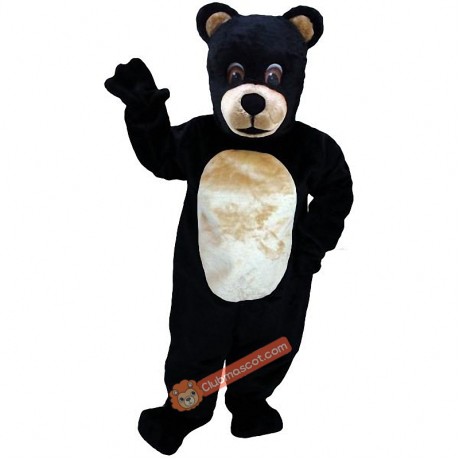 Jr Black Bear Lightweight Mascot Costume, Jr Black Bear Costume