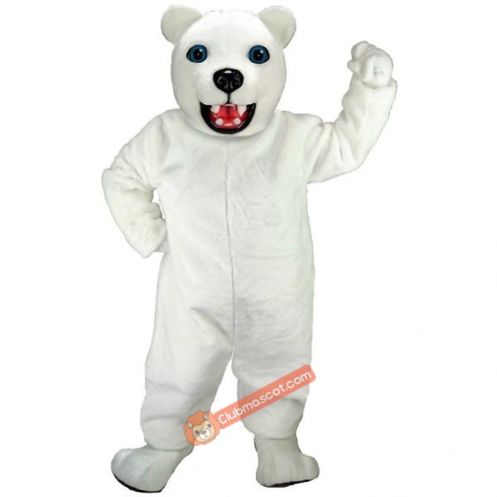 Jr Polar Bear Lightweight Mascot Costume, Jr Polar Bear Costume