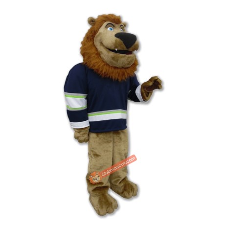 Justice Lion Mascot Costume, Justice Lion Costume