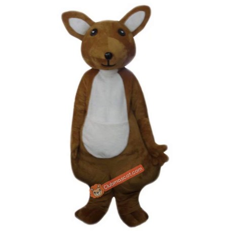 Kangaroo Cartoon Mascot Costume, Kangaroo Cartoon Costume