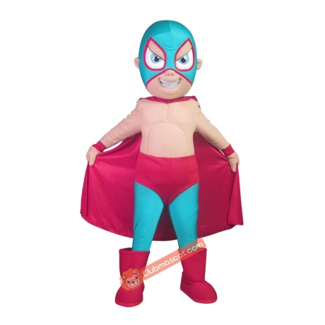 Kid Lucha Mascot Costume, Kid Lucha Costume