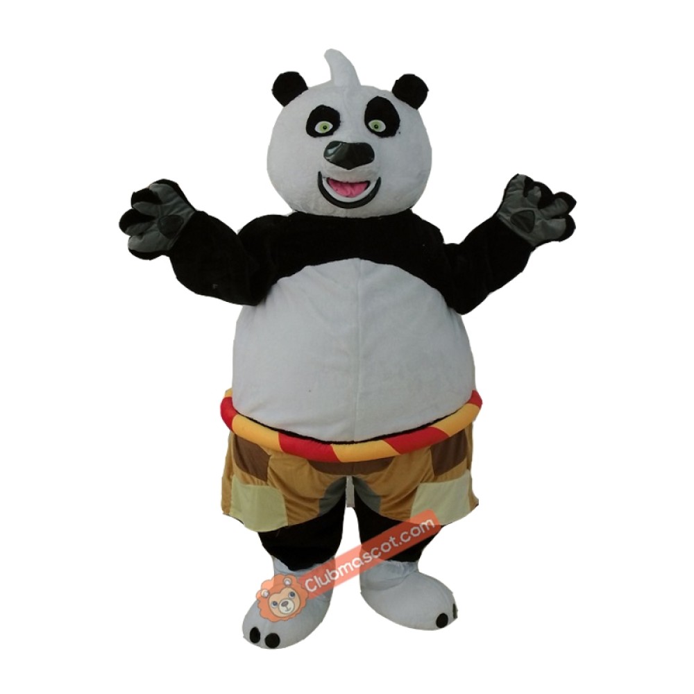 Kungfu Panda Mascot Costume, Kungfu Panda Costume