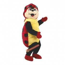 Ladybug Happy Mascot Costume, Ladybug Happy Costume