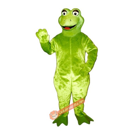 Leaping Frog Mascot Costume, Leaping Frog Costume