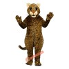 Leaping Leopard Mascot Costume, Leaping Leopard Costume