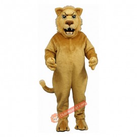 Leslie Lion Mascot Costume, Leslie Lion Costume