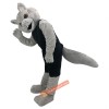 Light gray moving Leopard Mascot Costume, Light gray moving Leopard Costume