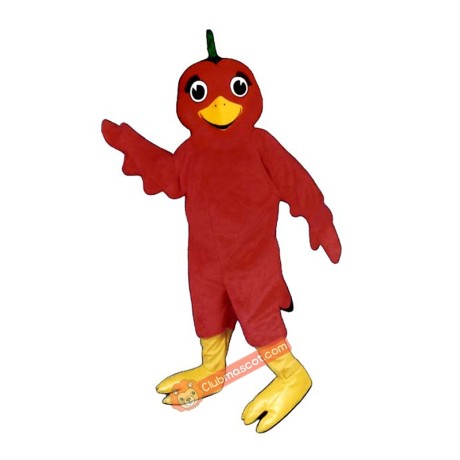 Lil Red Bird Mascot Costume, Lil Red Bird Costume