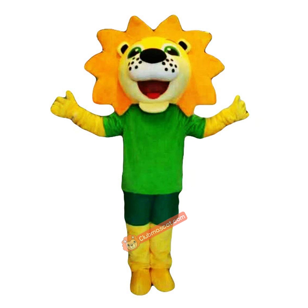 Lion Cartoon Mascot Costume, Lion Cartoon Costume