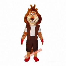 Lion Max Mascot Costume, Lion Max Costume