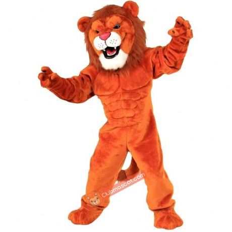 Lion Power Cat Mascot Costume, Lion Power Cat Costume