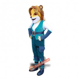 Lioness Mascot Costume, Lioness Costume