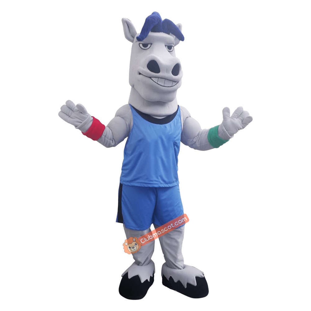 Longwood University Horse Mascot Costume, Longwood University Horse Costume