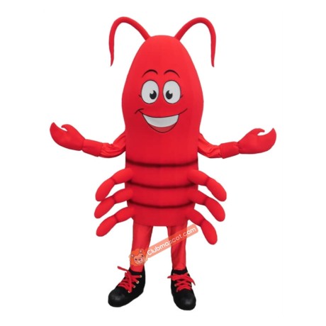 Lovely Crawfish Mascot Costume, Lovely Crawfish Costume