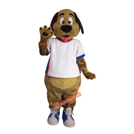 Lovely Friendly Dog Mascot Costume, Lovely Friendly Dog Costume