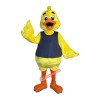 Lovely Friendly Duck Mascot Costume, Lovely Friendly Duck Costume