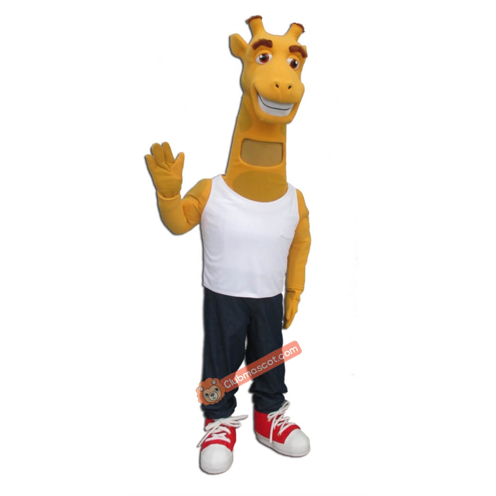 Lovely Giraffe Mascot Costume, Lovely Giraffe Costume