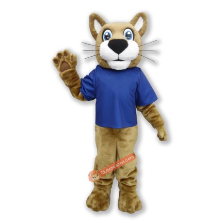 Lovely Wildcat Mascot Costume, Lovely Wildcat Costume