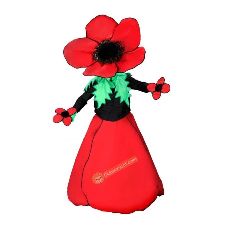 Lovely Wildflowers Mascot Costume, Lovely Wildflowers Costume