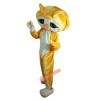 Lovely Yellow Cat Cartoon Mascot Costume, Lovely Yellow Cat Cartoon Costume