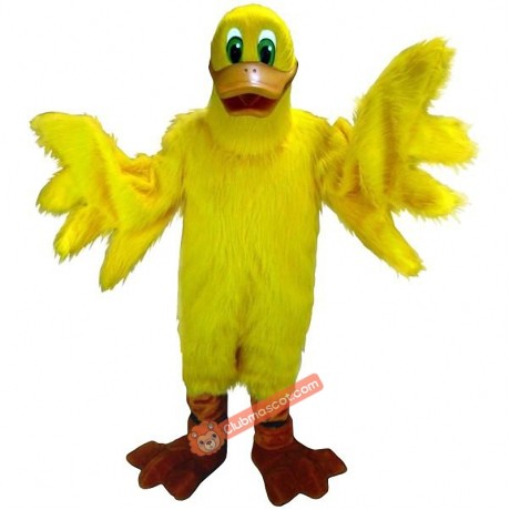 Lucky Yellow Duck Mascot Costume, Lucky Yellow Duck Costume