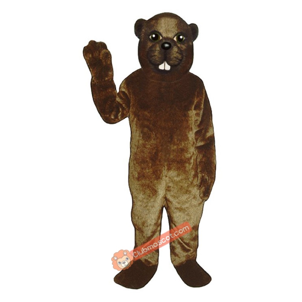 Lumberjack Beaver Mascot Costume, Lumberjack Beaver Costume