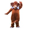 Mammoth Elephant Cartoon Mascot Costume, Mammoth Elephant Cartoon Costume