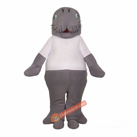 Manatee Mascot Costume, Manatee Costume