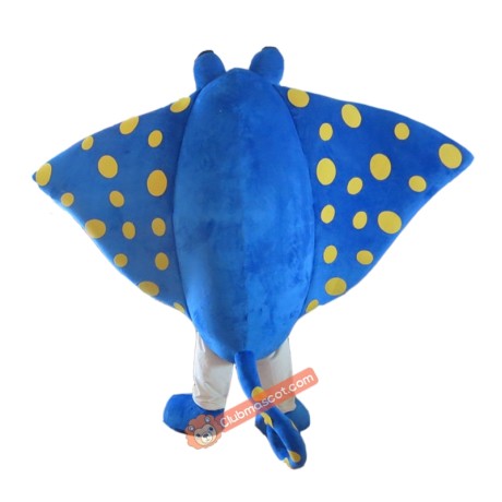 Manta Ray See Fish Mascot Costume, Manta Ray See Fish Costume