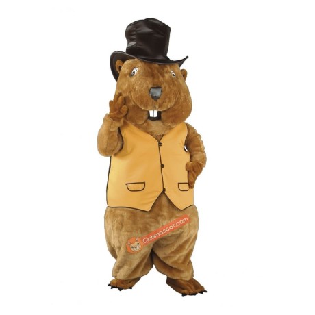 Marmot Mascot Costume, Marmot Costume