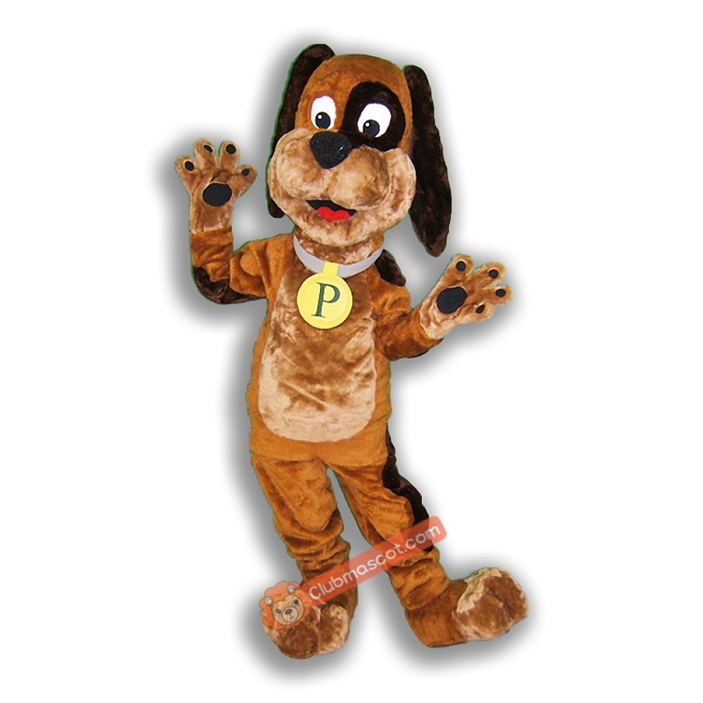 Masters Dog Mascot Costume, Masters Dog Costume