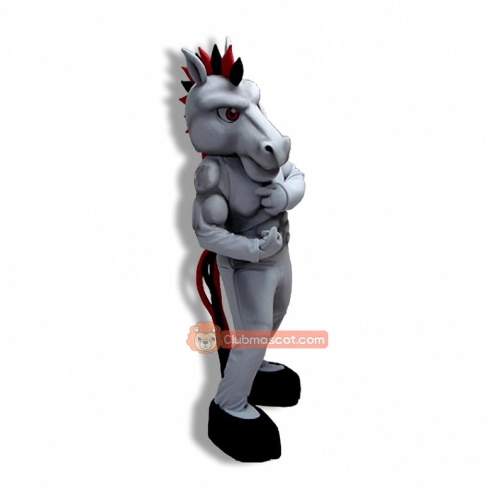 Power Mustang Mascot Costume