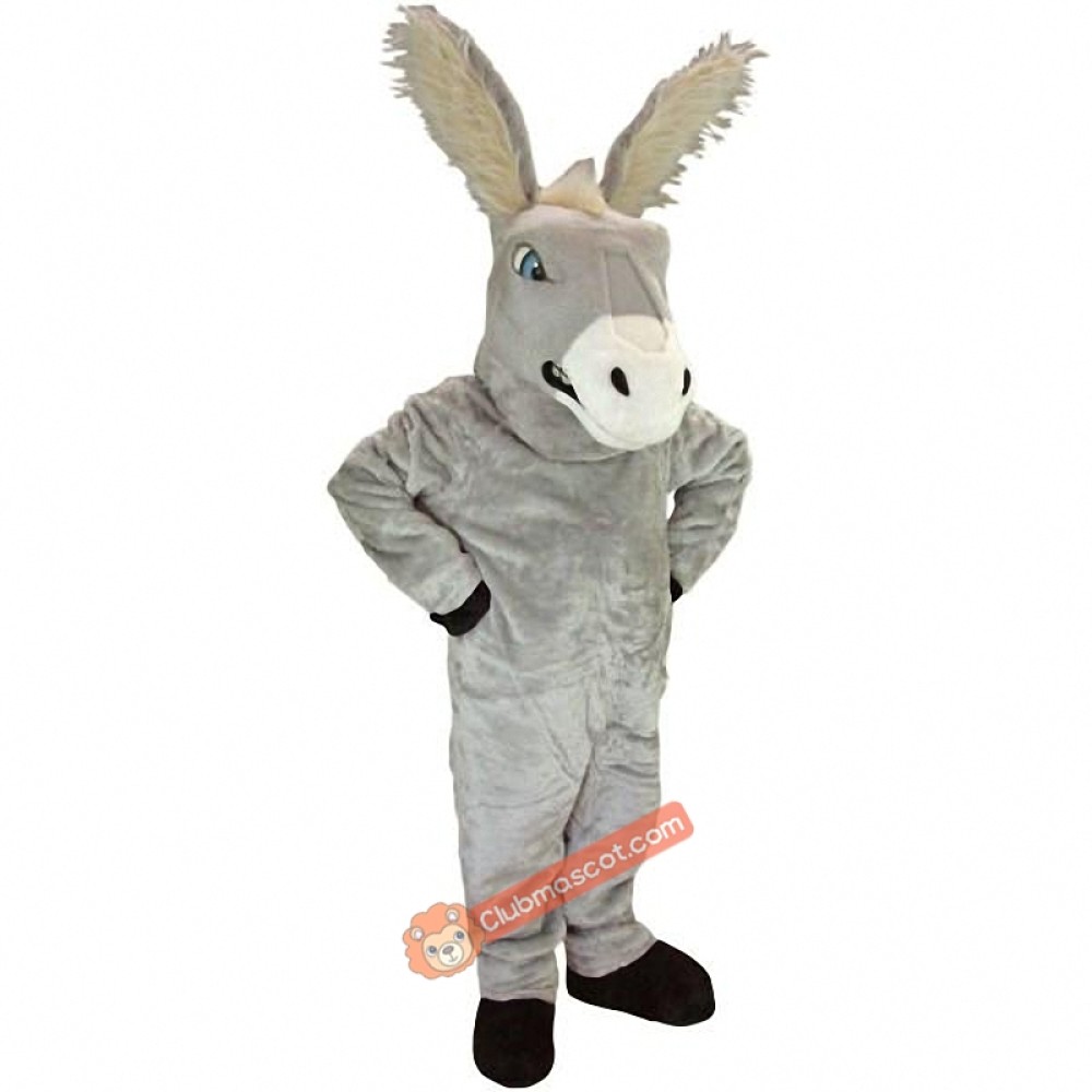 Mean Donkey Mascot Costume, Mean Donkey Costume