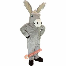 Mean Donkey Mascot Costume, Mean Donkey Costume