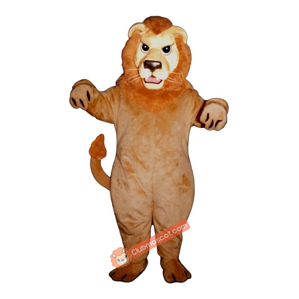 Mean Lion Mascot Costume, Mean Lion Costume