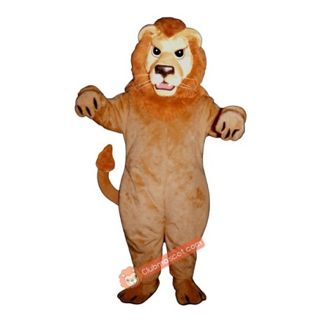 Mean Lion Mascot Costume, Mean Lion Costume