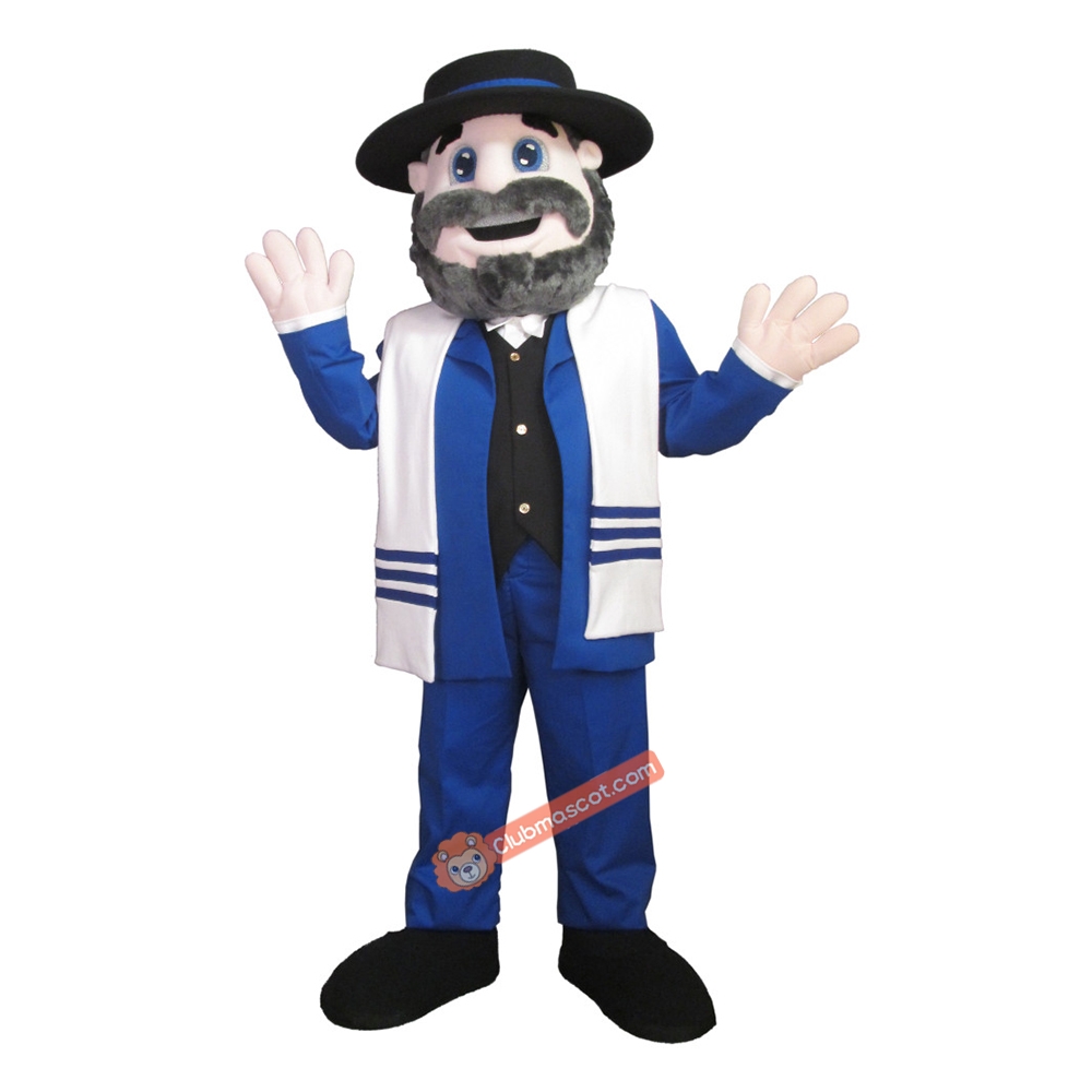 Mensch Mascot Costume, Mensch Costume