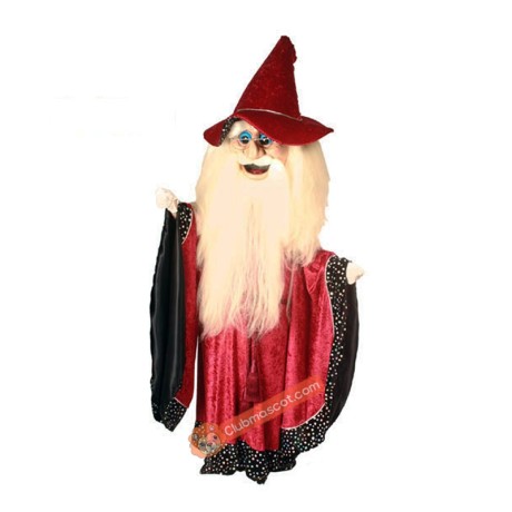 Merlin Wizard Mascot Costume, Merlin Wizard Costume