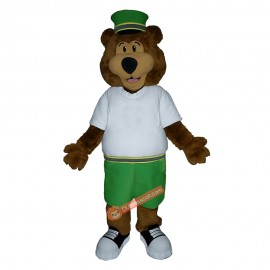 Metrolinx Go Bear Mascot Costume, Metrolinx Go Bear Costume