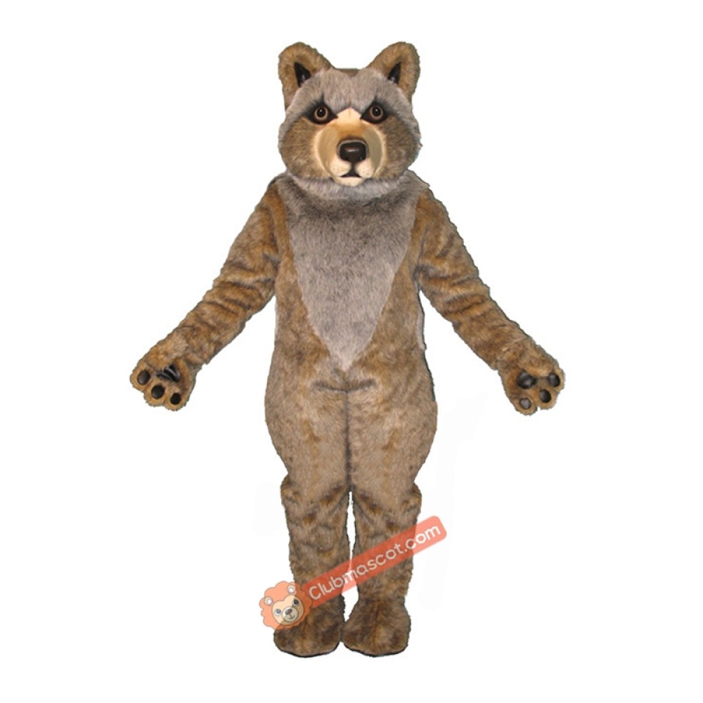 Mexican Grey Wolf Mascot Costume, Mexican Grey Wolf Costume