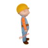 Miner Coalman Cartoon Mascot Costume, Miner Coalman Cartoon Costume