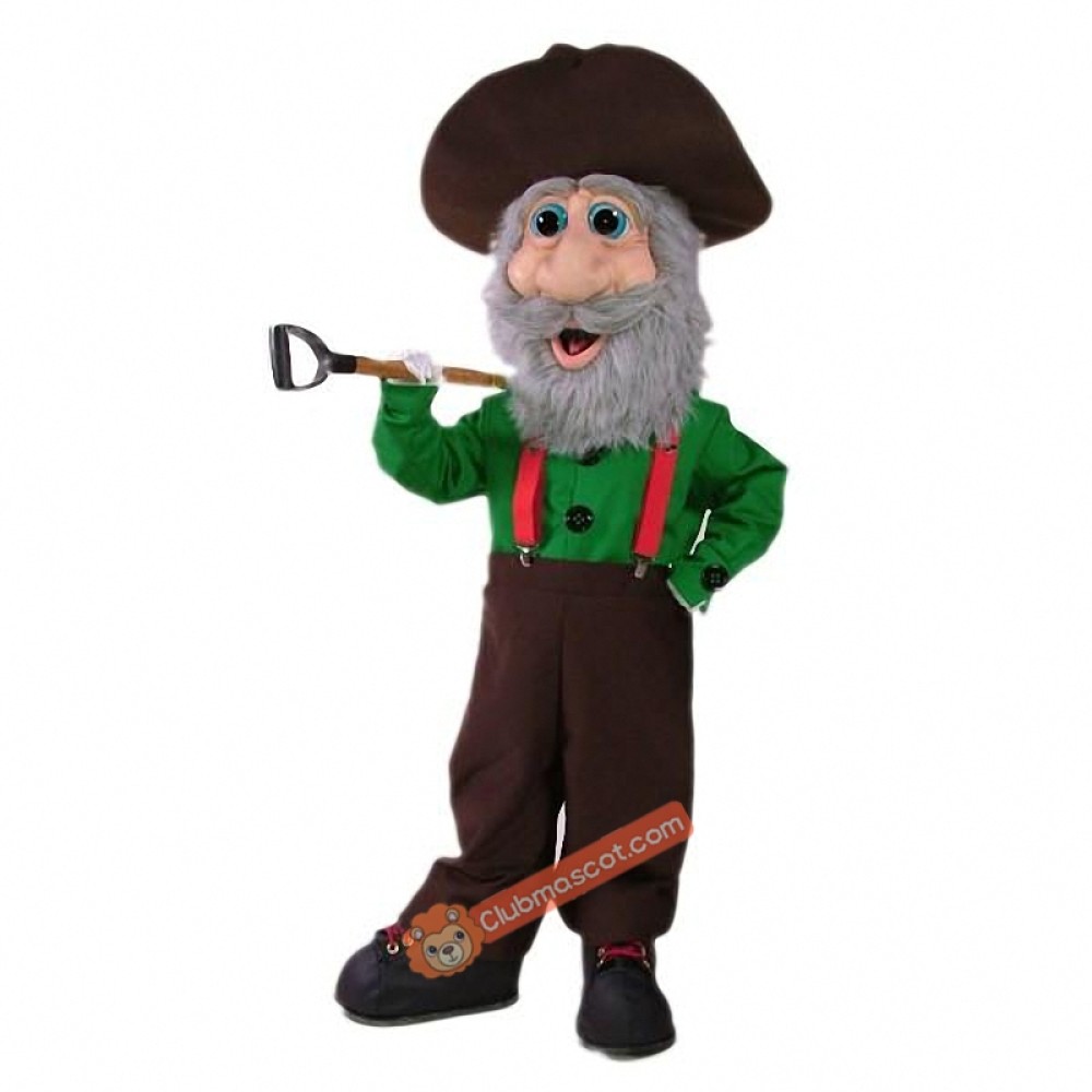 Miner Mascot Costume, Miner Costume