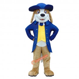 Minute Man Beagle Mascot Costume, Minute Man Beagle Costume