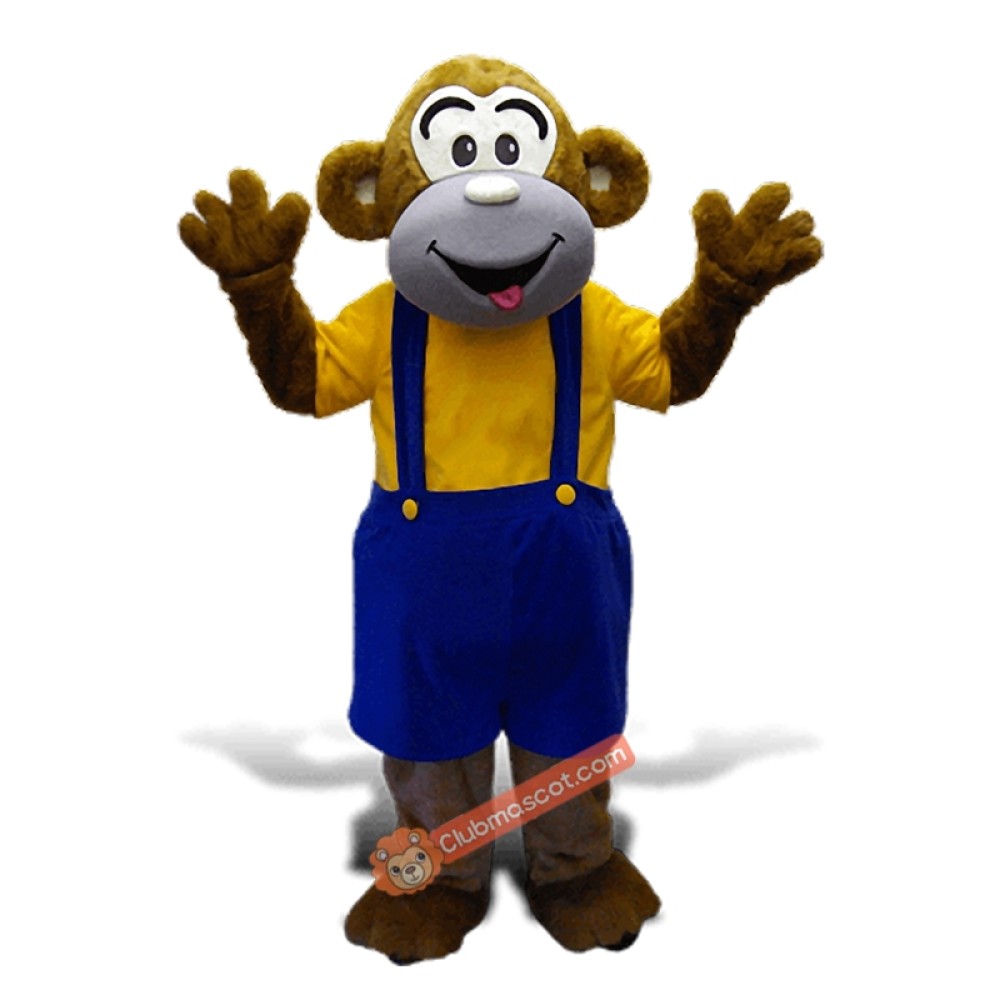 Monkey Character Mascot Costume, Monkey Character Costume