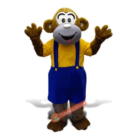 Monkey Character Mascot Costume, Monkey Character Costume