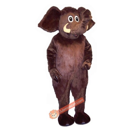 Monty Mammoth Mascot Costume, Monty Mammoth Costume