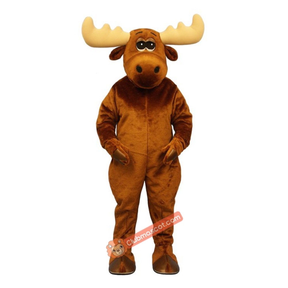 Moony Moose Mascot Costume, Moony Moose Costume