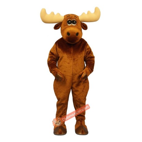 Moony Moose Mascot Costume, Moony Moose Costume