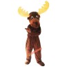 Moose Elk Wapiti Horned Deer Cartoon Mascot Costume, Moose Elk Wapiti Horned Deer Cartoon Costume